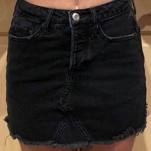 American Eagle Button Fly Mini Skirt